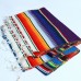 Aneco 2 Pack 14 by 84 Inch Mexican Table Runner Mexican Serape Blanket Cotton Colorful Fringe Table Runners for Mexican Party Wedding Kitchen Outdoor Decorations