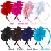Aneco 8 Pack Girls Grosgrain Ribbon Headband with Bows Tie Hair Hoop Bows Headband Hair Accessories, 8 Colors
